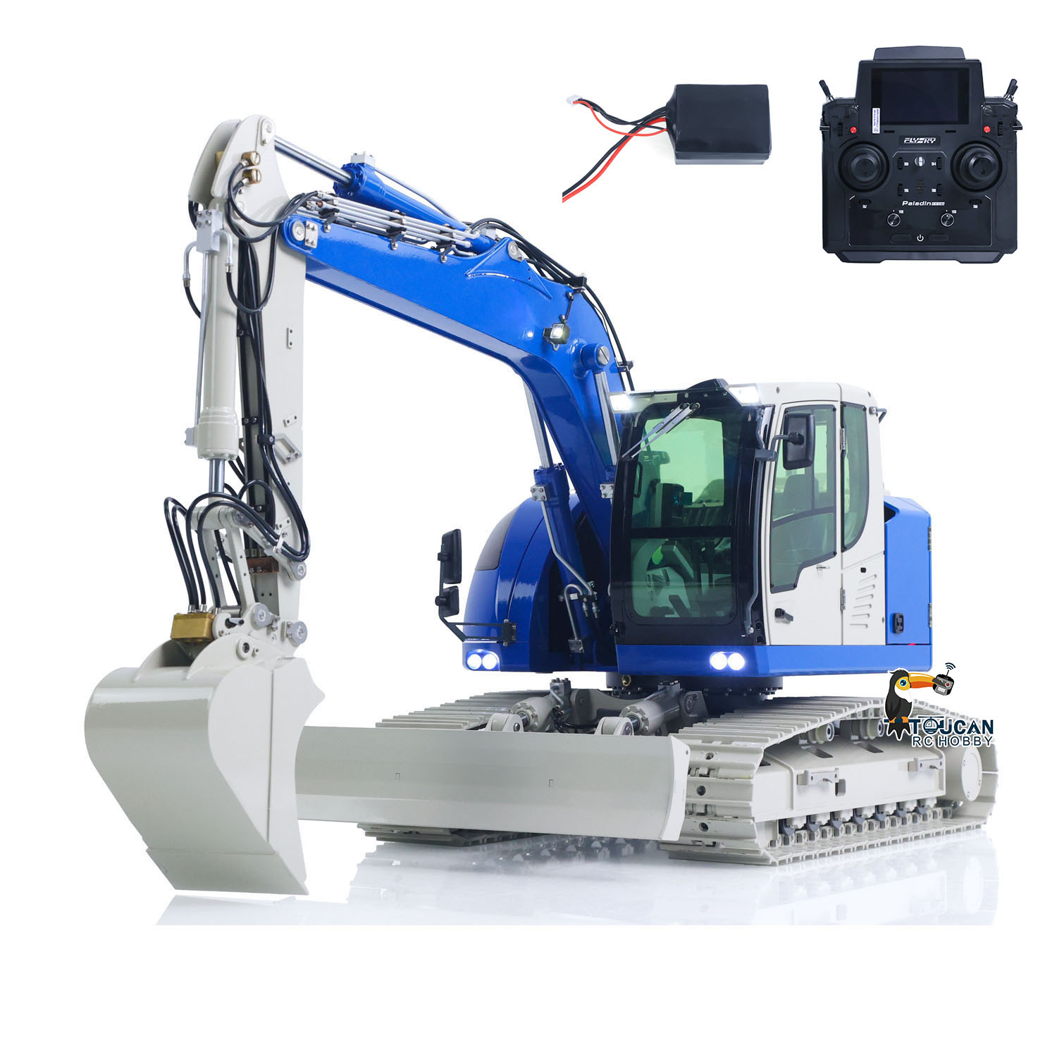 Rc Hobby Excavator - 1/14 7CH Remote Control Hydraulic Excavator