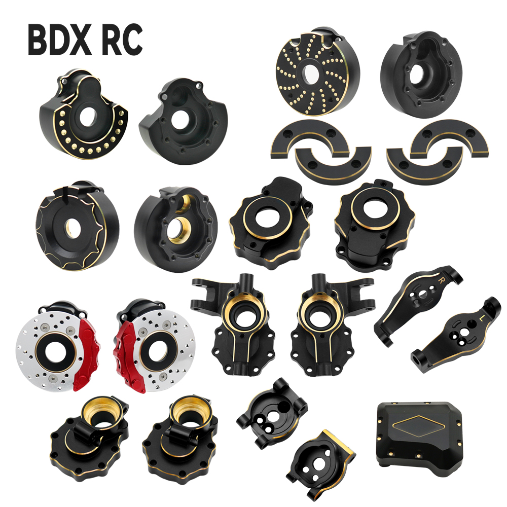 Rc Hobby Warehouse - Portal Axle Housing Brass Black Steering