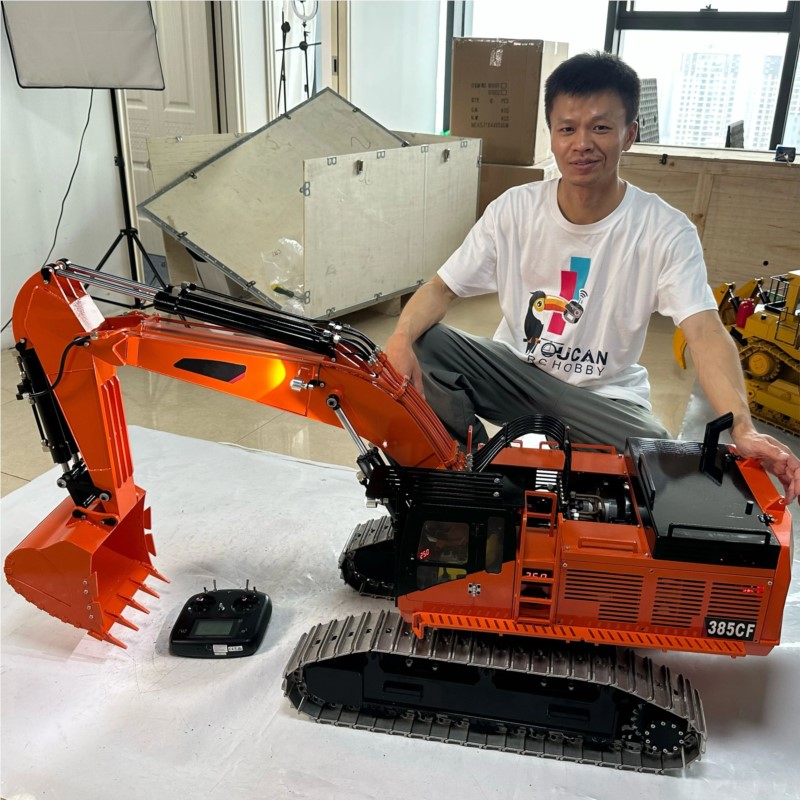 1/8 Metal Ripper of 385CF RC G - огляд і ціна Rc Hobby Excavator