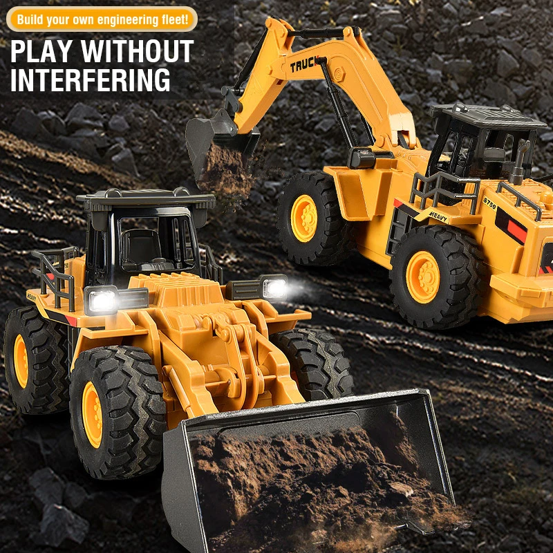 2.4G Alloy Remote Control Exca - огляд і ціна Rc Hobby Excavator