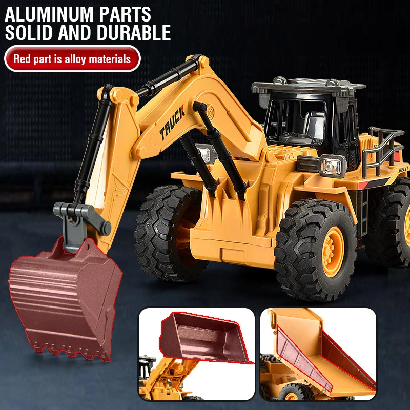 2.4G Alloy Remote Control Exca - огляд і ціна Rc Hobby Excavator