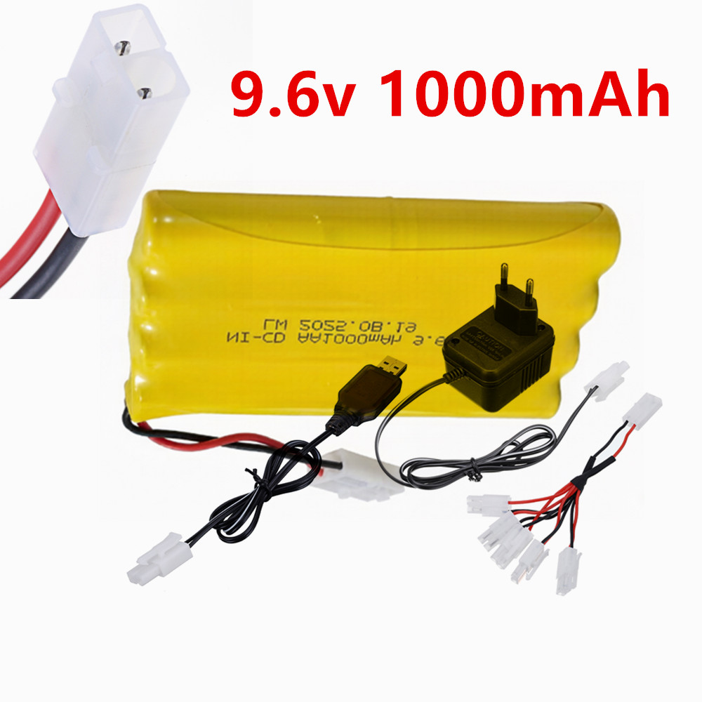 9.6v 1000mAh Ni-CD AA Recharge - огляд і ціна Rc Hobby Model