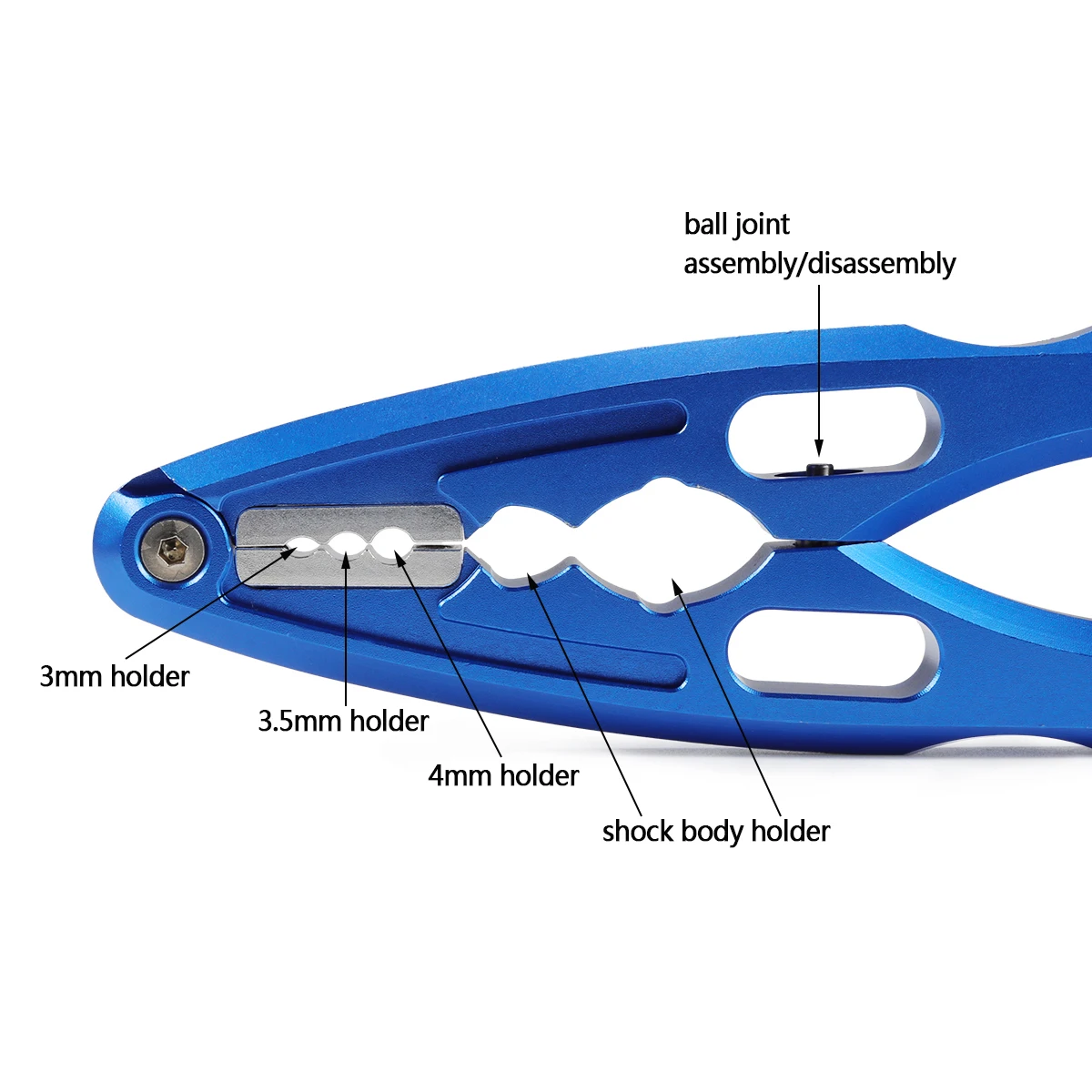 Aluminum CNC Pliers Pivot Ball - огляд і ціна Rc Hobby Tools