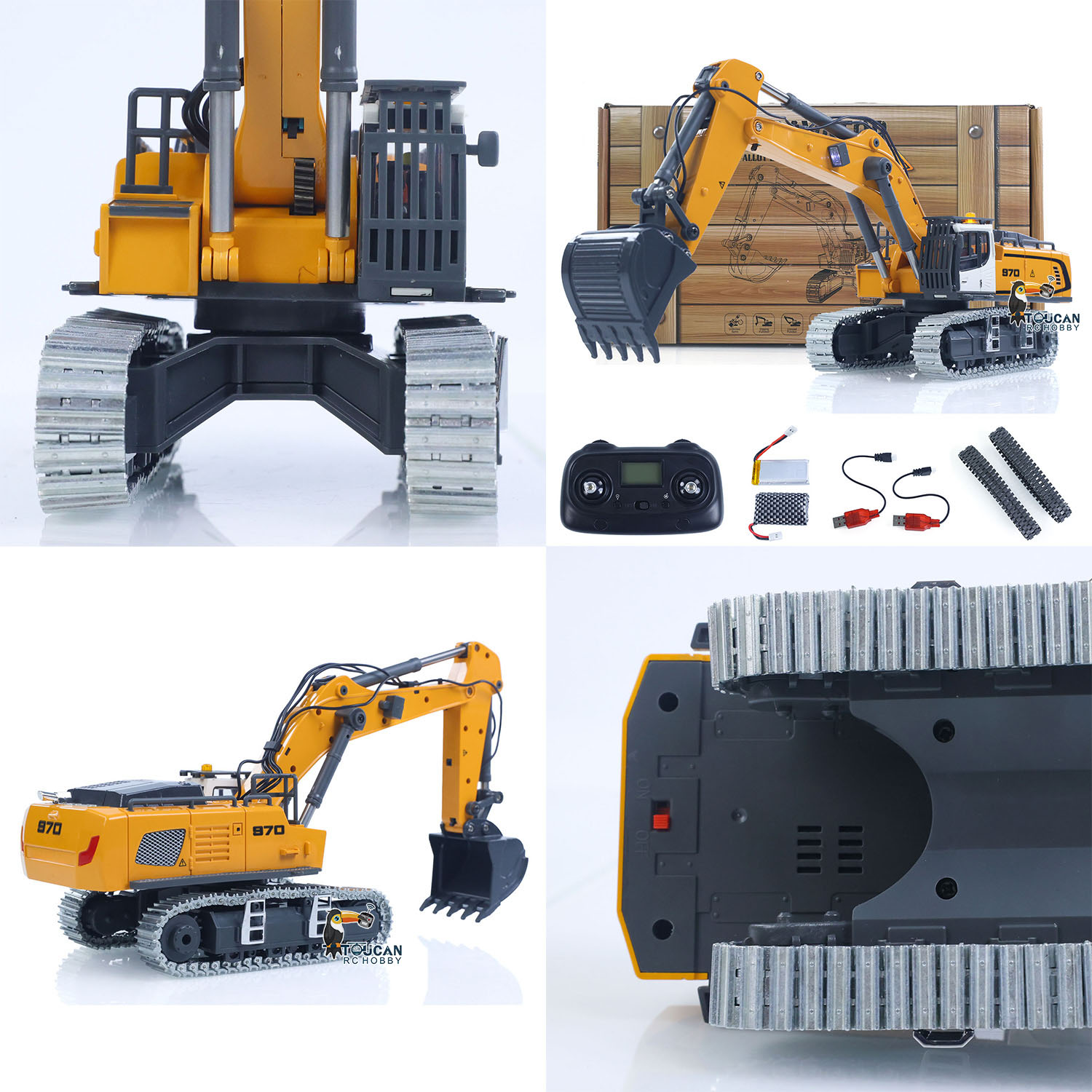 Gift Mini 1/50 RTR 970 RC Exca - огляд і ціна Rc Hobby Excavator