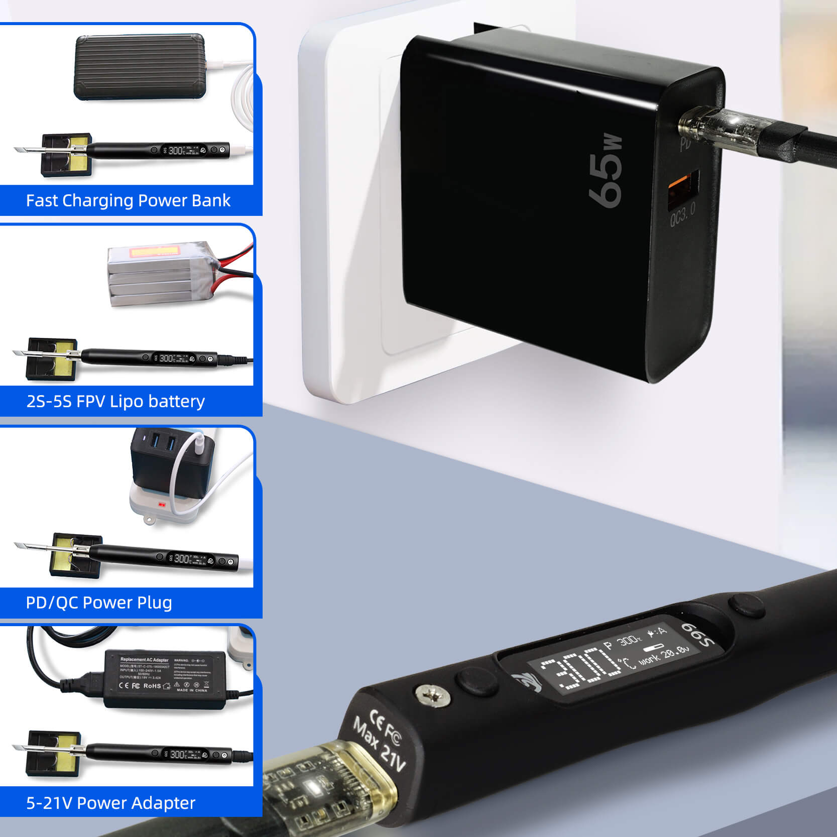 SEQURE S99 Repair Tool Max 75W - огляд і ціна Rc Hobby Tools