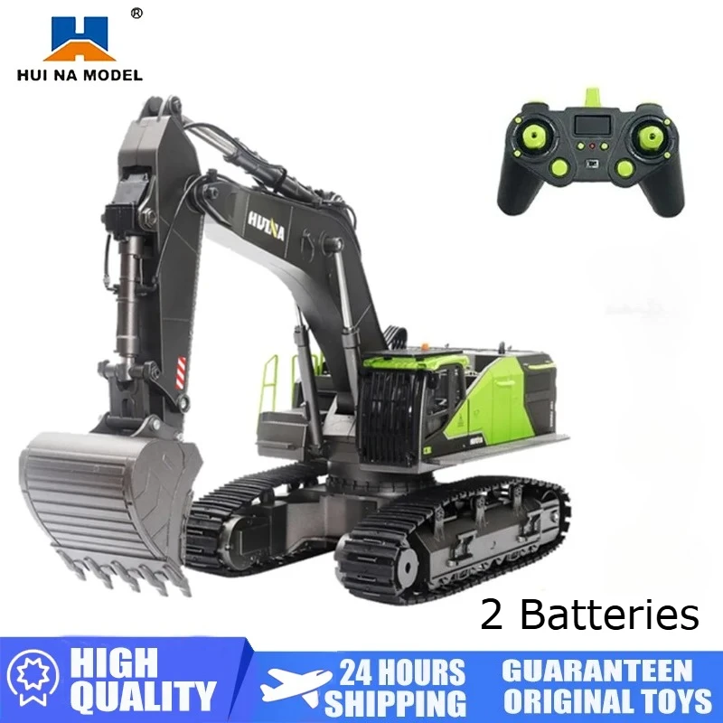 HUINA 1593 1/14 RC Excavator T - огляд і ціна Rc Hobby Excavator