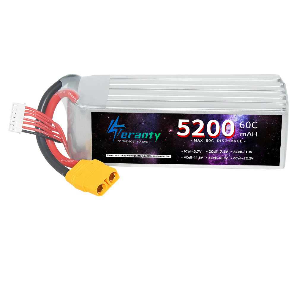 TERANTY 6S 5200mAh Lipo Batter - огляд і ціна Rc Hobby Model