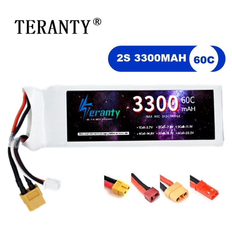 2S 7.4V LiPo Battery 3300mAh 6 - огляд і ціна Rc Hobby Model