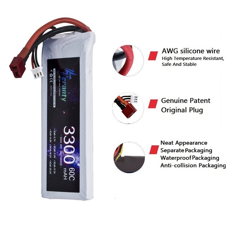 2S 7.4V LiPo Battery 3300mAh 6 - огляд і ціна Rc Hobby Model