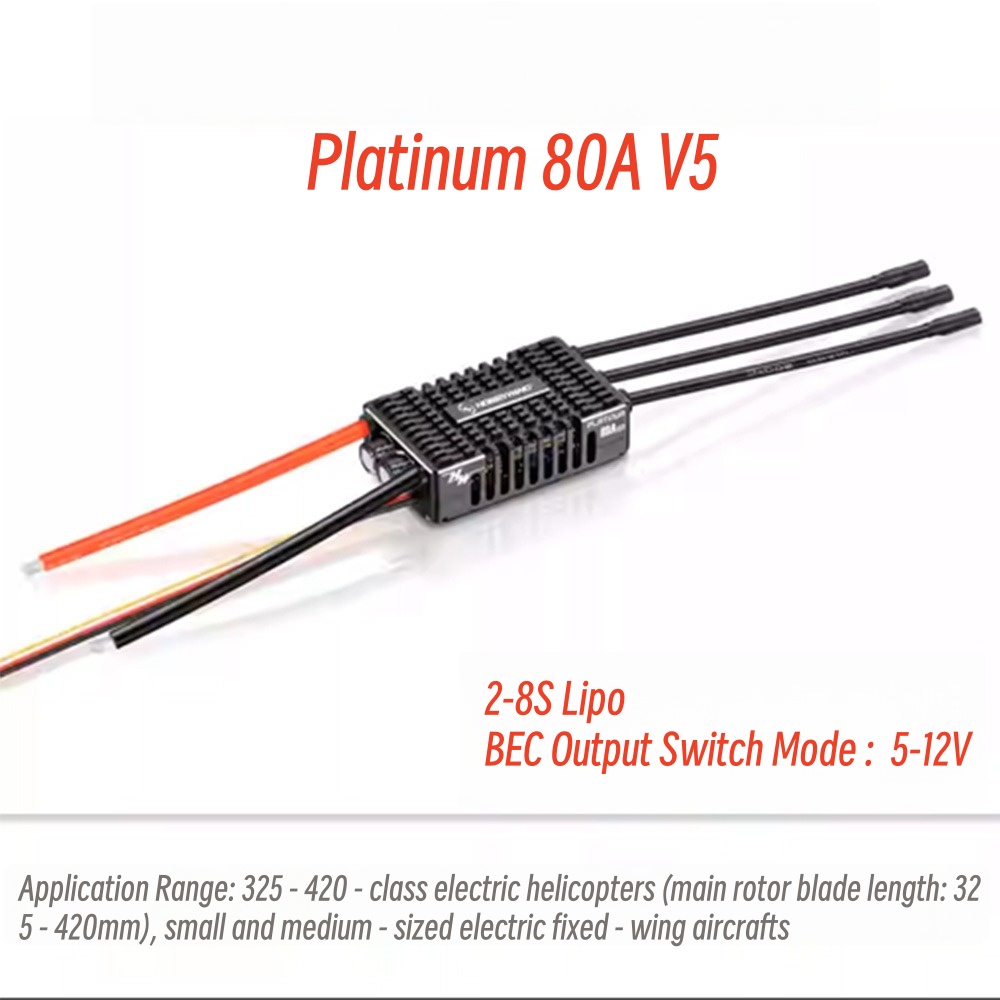 FATJAY Hobbywing Platinum 80A  - огляд і ціна Rc Hobby Model