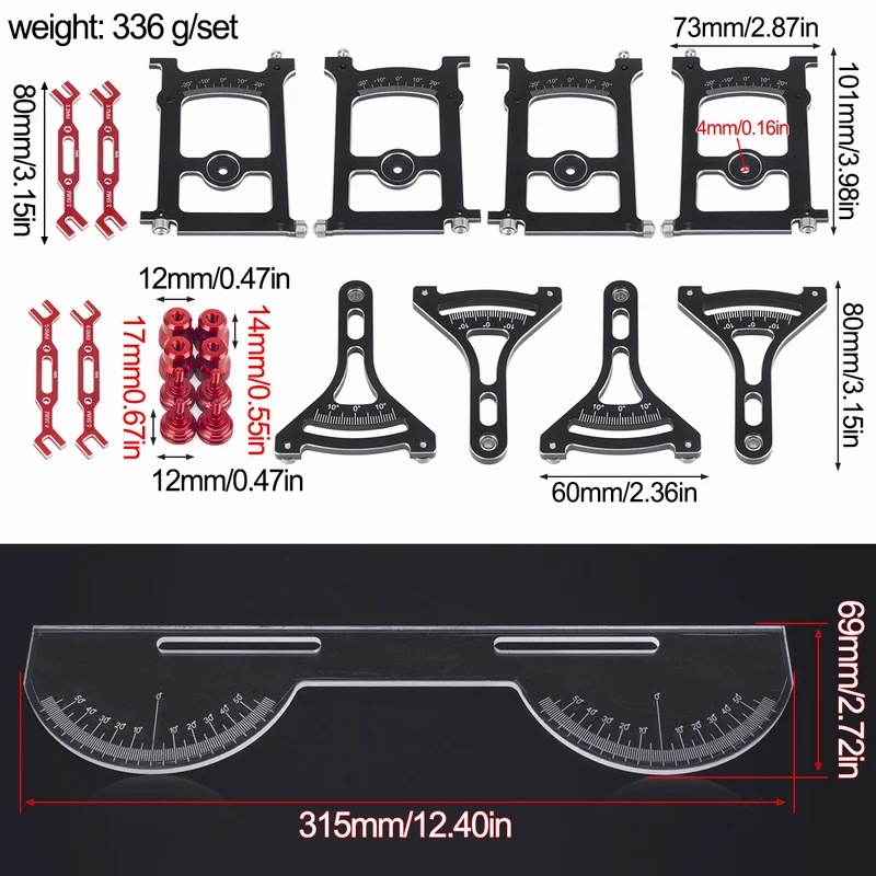RC Aluminum On Road Chassis Se - огляд і ціна Rc Hobby Tools