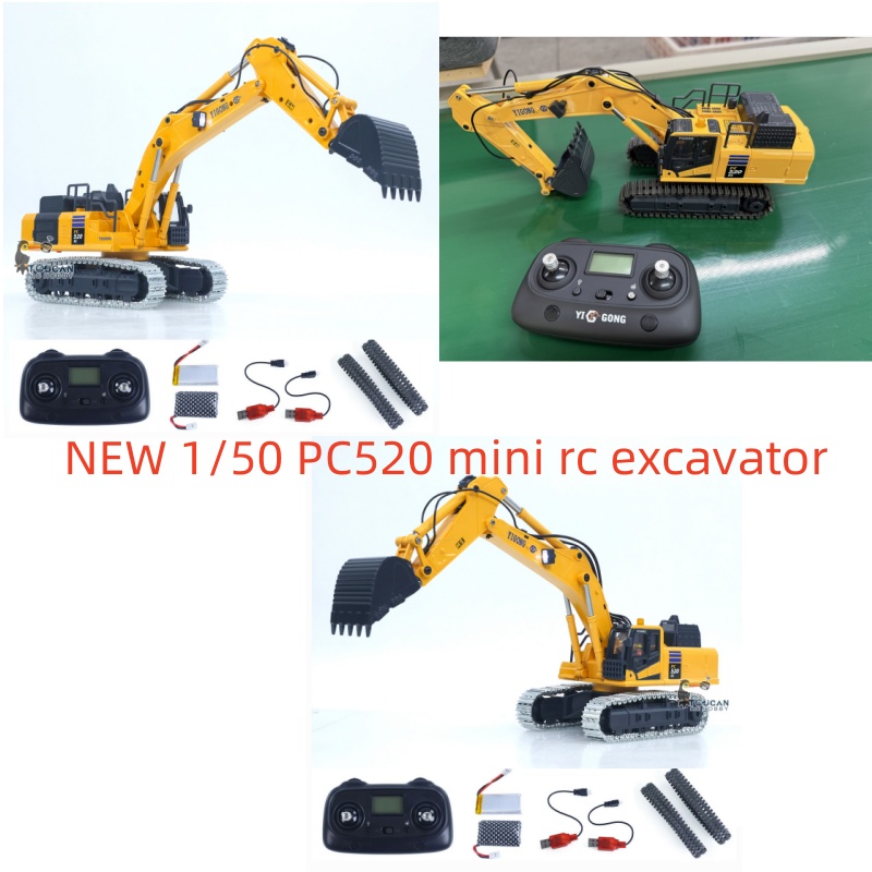 1/50 Mini RC Digger PC520 Elec - огляд і ціна Rc Hobby Excavator