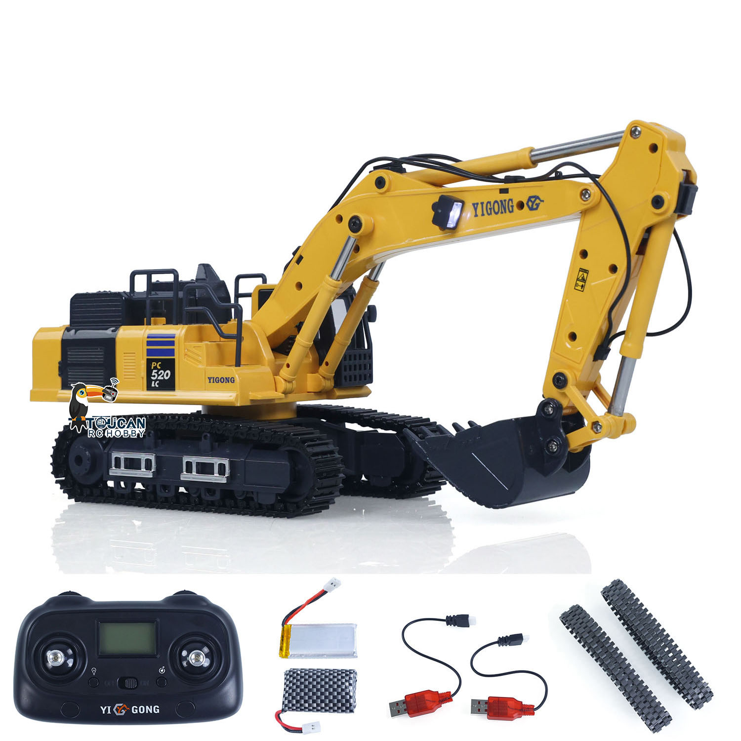1/50 Mini RC Digger PC520 Elec - огляд і ціна Rc Hobby Excavator