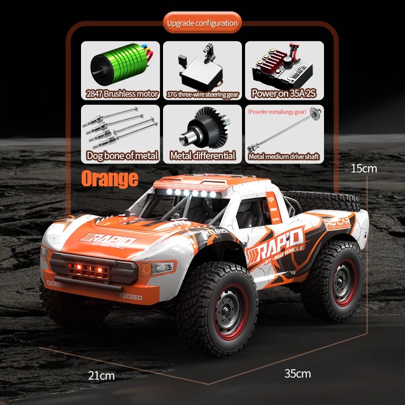 JJRC Q130 1:16 70KM/H 4WD RC C - огляд і ціна Rc Hobby Grade Drift Car