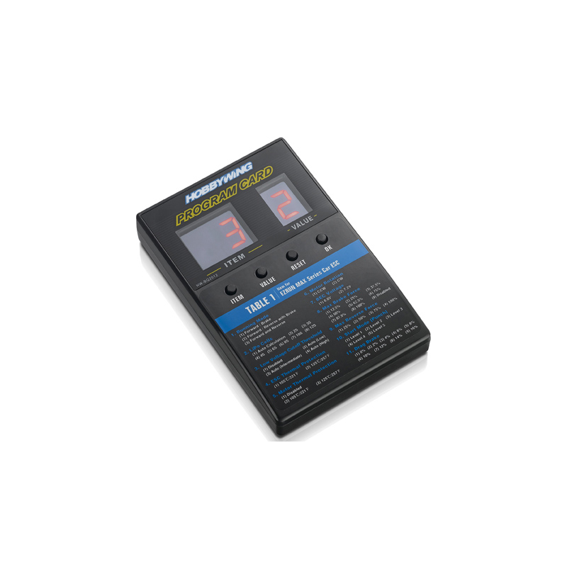 Hobbywing LED digital programm - огляд і ціна Rc Hobby Model
