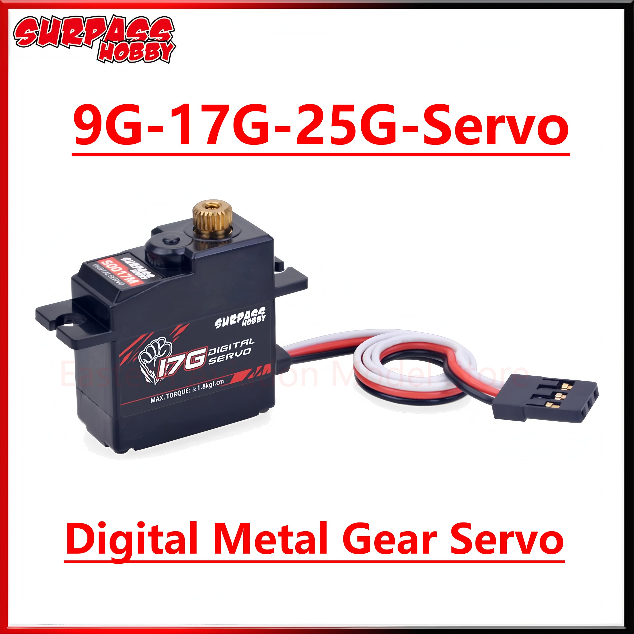 Surpass Hobby S009M 9G S0017M  - огляд і ціна Rc Hobby Model