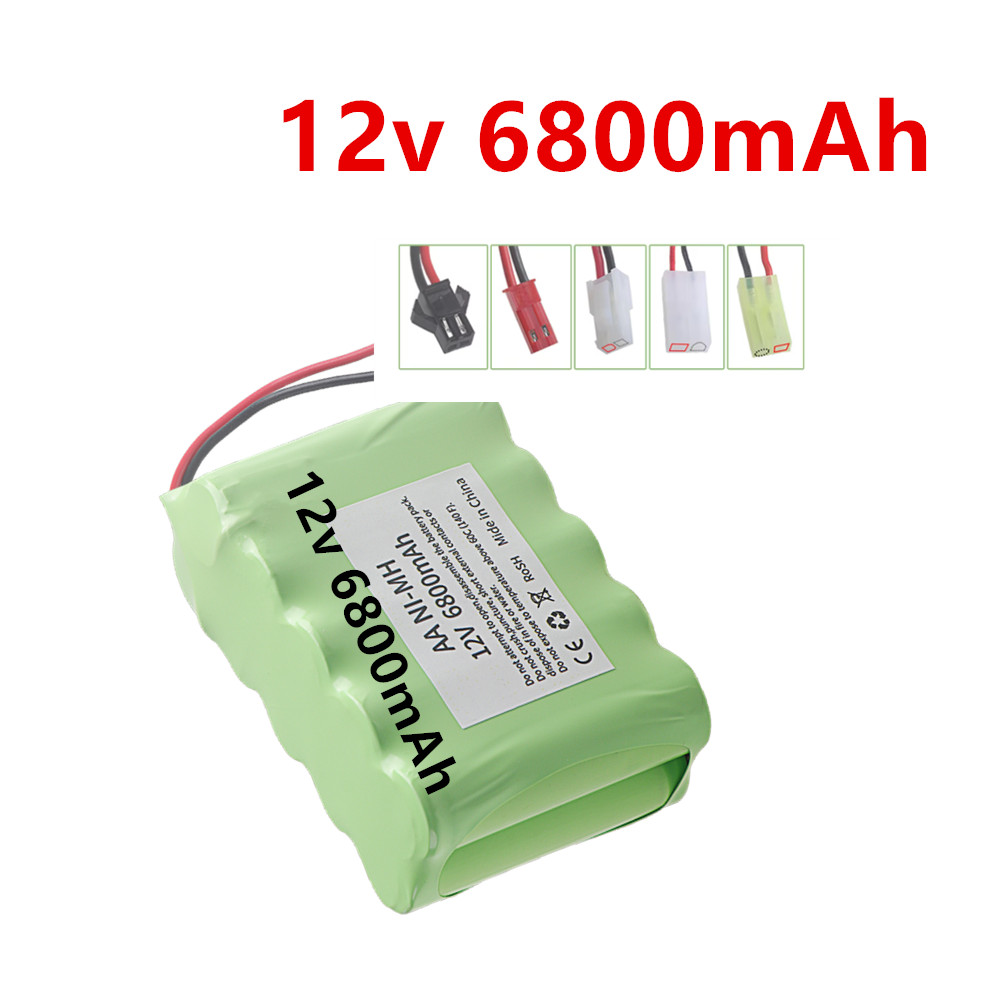 12v 6800mAh NI-MH Rechargeable - огляд і ціна Rc Hobby Tools