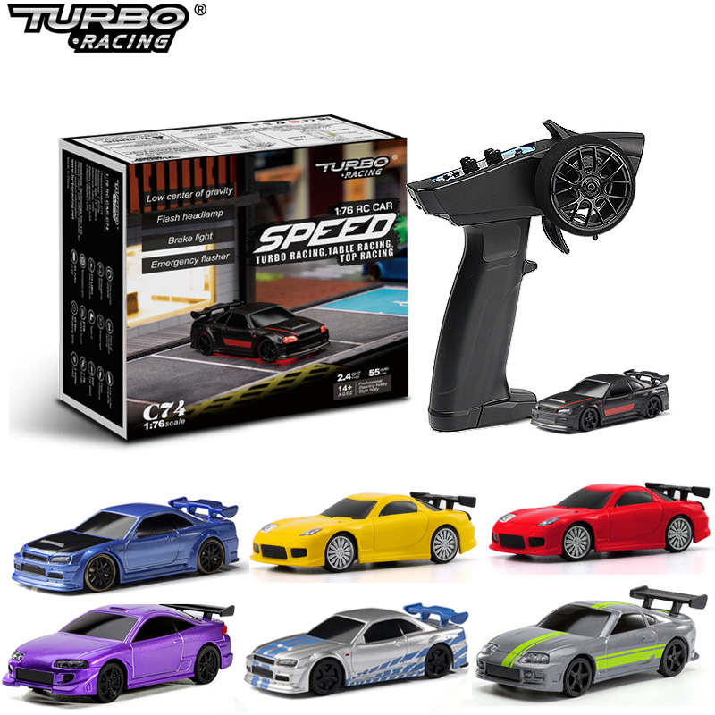 Turbo Racing 1:76 C64 C73 C72  - огляд і ціна Rc Hobby Grade Drift Car