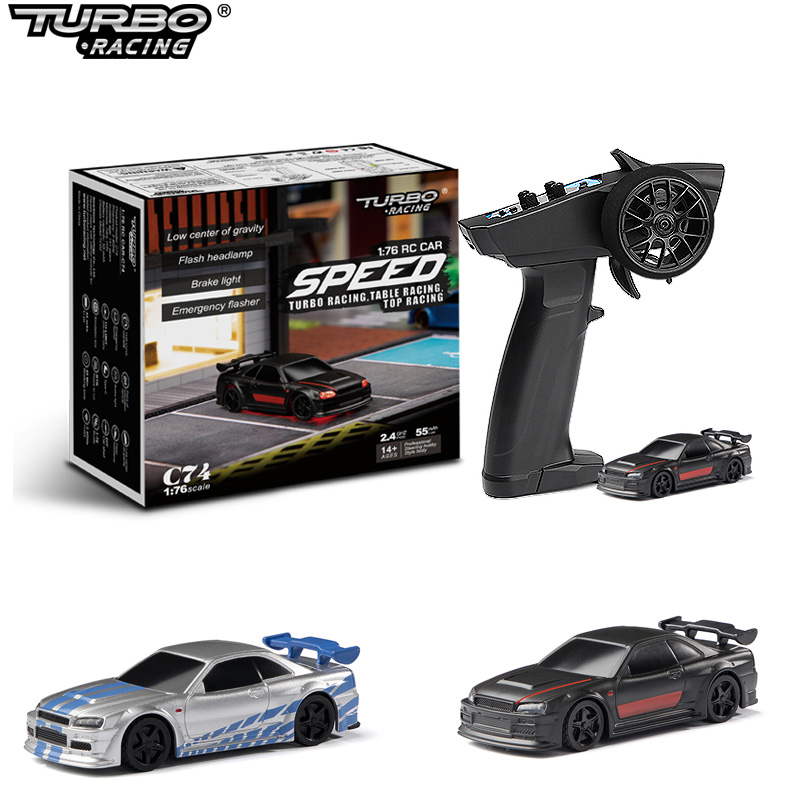 Turbo Racing 1:76 C64 C73 C72  - огляд і ціна Rc Hobby Grade Drift Car