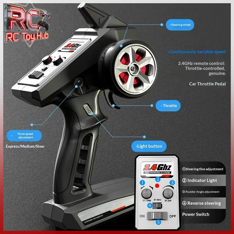 Brushless 4wd Rc Car High Spee - огляд і ціна Rc Hobby Grade Drift Car