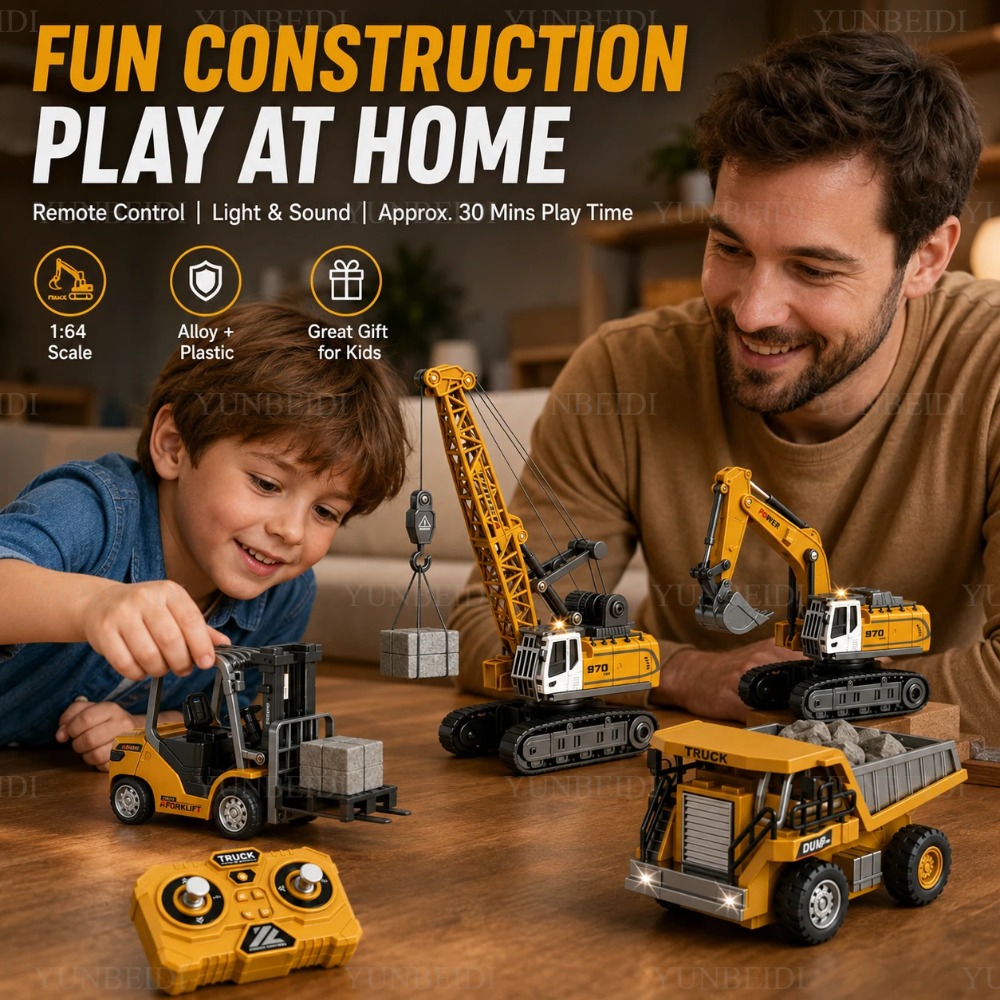 Remote Control Mini Alloy Car  - огляд і ціна Rc Hobby Excavator