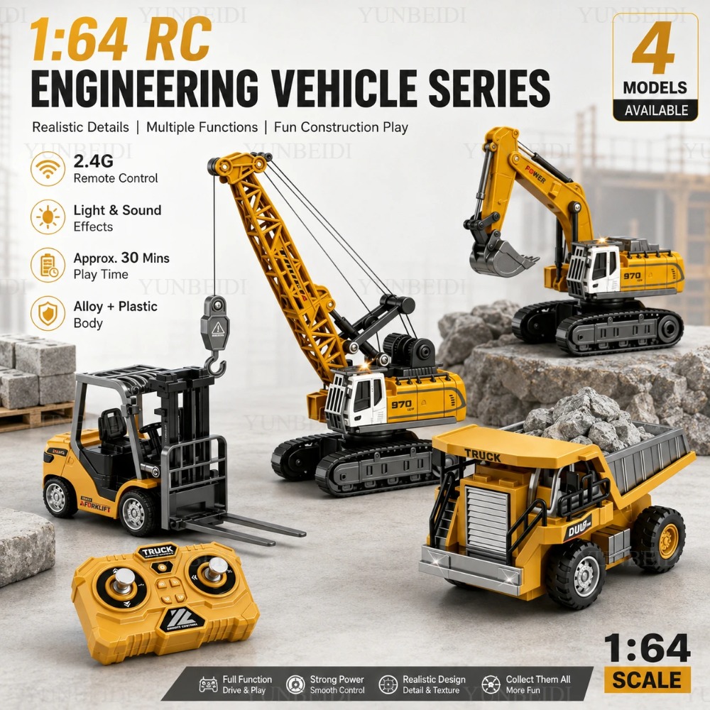 Remote Control Mini Alloy Car  - огляд і ціна Rc Hobby Excavator