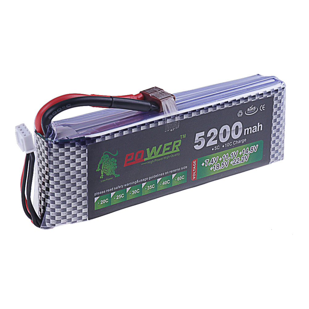 3S Lipo Battery 11.1V 5200mah  - огляд і ціна Hobby Rc Quadcopters