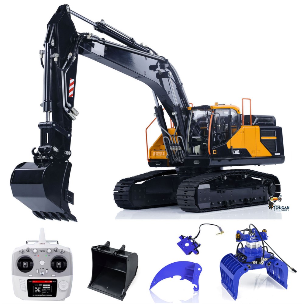 In Stock EC380 RC Hydraulic Ex - огляд і ціна Rc Hobby Excavator