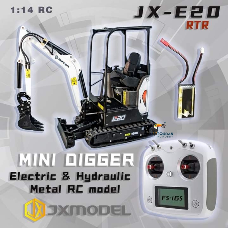 RTR JX E20 RC Mini Excavator 1 - огляд і ціна Rc Hobby Excavator